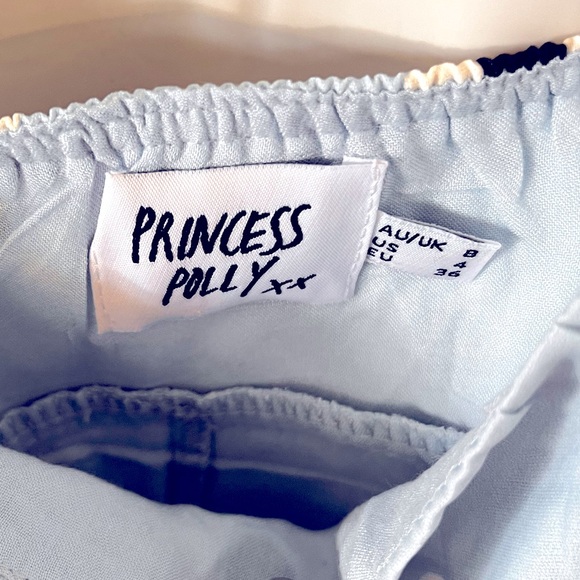 Princess Polly Blue Floral Dress - Picture 4 of 4